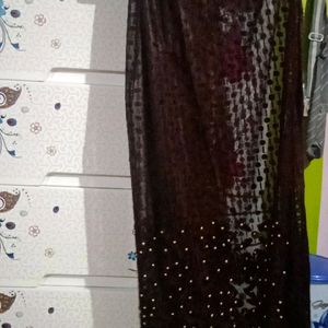 Velvet Moti Fitted Dupatta