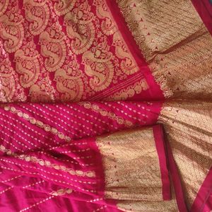 Red Kanchipuram Silk Saree