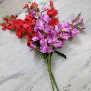 Bunches of 2 Polyester Gladious Flower Bouque