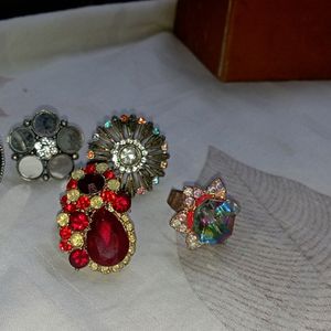 Set Of 5 Rings