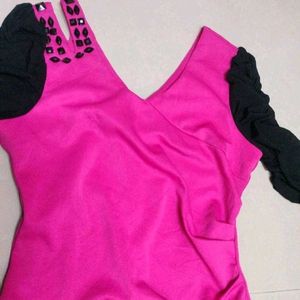 Pink Imported Dress In Offer