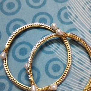 2 Pearl Bangles