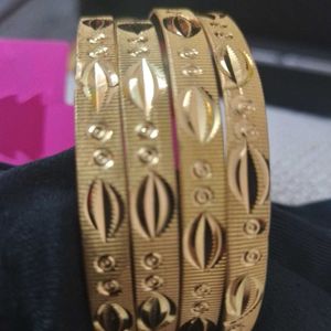 Gold Plated Bangles