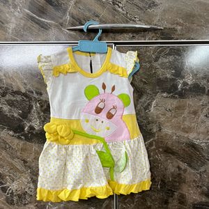 Baby Girl Frock (12 To 18 Months)