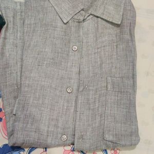 New Cotton And Linen Shirt