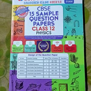 Class 12 Physics Sample Question Papers