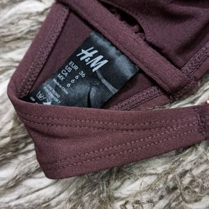 Brown Boho Hnm Bralette