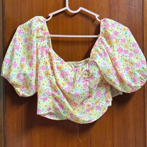 Floral Crop Top