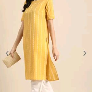 Yellow Kurti