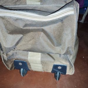 Free Gift+Duffel Trolley Bag 55 Litre Used