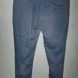 NAVY BLUE DENIM JOGGERS!