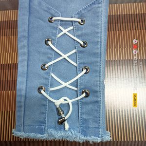 (N-35) 34 Size Slim Fit Denim Jeans