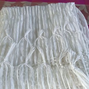 White Dupatta