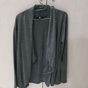 Fall Collar Grey Shrug