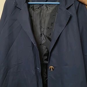 PRICE DROP! Navy Blue Trenchcoat Imported