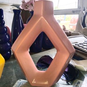 2 Beautiful Hexagon Vase