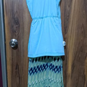 Slit Maxi Beach Dress