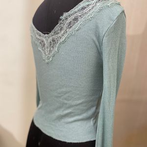 Lace Casual Top