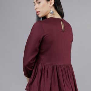 Tokyo Talkies Peplum Top