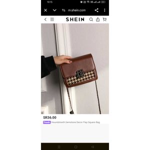 SHEIN Imported SlingBag