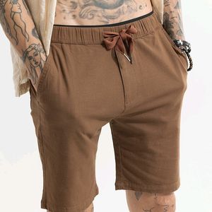 2 Snitch Linen Shorts (Black+Brown) W32