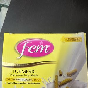 Brand New-Fem Turmeric Body Bleach