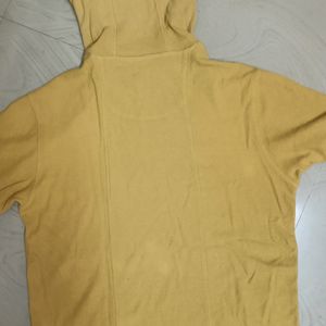 DNMX Mustard Yellow Hooded T-shirt