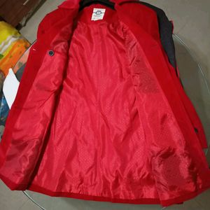 Women Red Coat