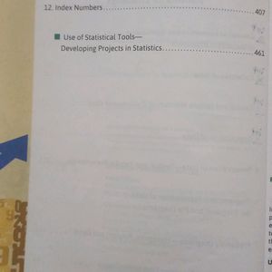 Class 11th Statistics For Economics Book