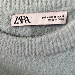 Zara Soft Feel Cropped Sweater