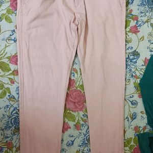 Peach Formal Pants