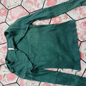 Cute Sea Green Top | Korean