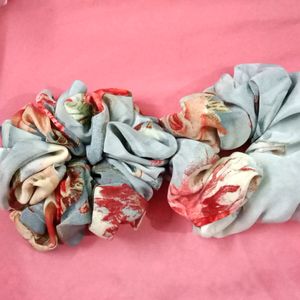 Printed Scrunchies