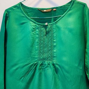 Green Tunic Top