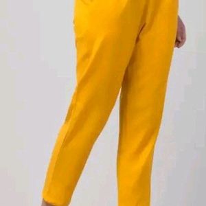 Yellow Pant For Women/Girls