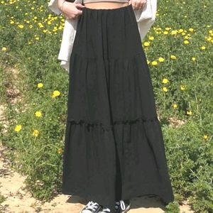 Pinterest Black Maxi Skirt