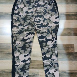 Camouflage Track Pant XL Size