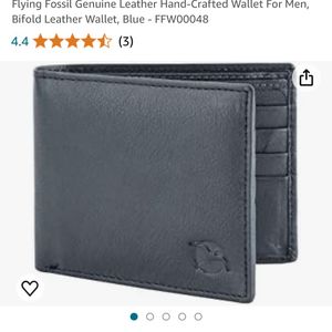 Authentic Flying Fossil Leather Wallet For Men