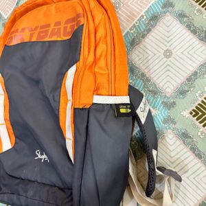 Grey Orange Skybags Bagpack