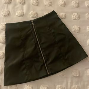 H&M Leather Skirt