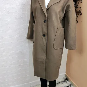 Long stylish Woolen Western Korean Overcoat