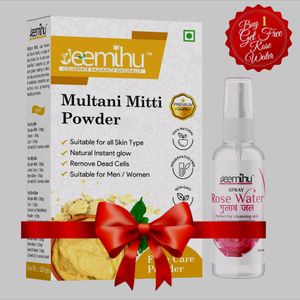 Jeemihu Multani Mitti & Rosewater