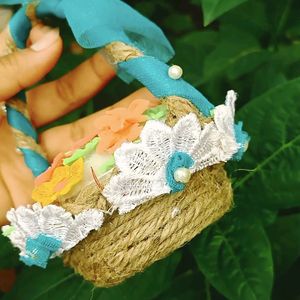 Small Flower Basket For Decoration