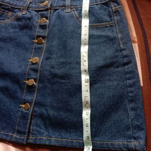 DENIM SKIRT FOR WOMEN