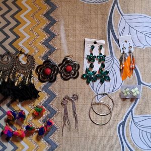 Combo Of 8 Earings