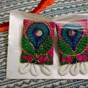 New Peacock Earings