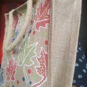 Jute Bag With Zip