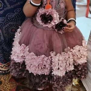 Party Wear Baby Girl Frock