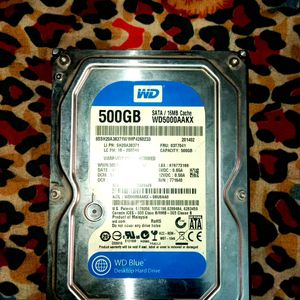 WD 500 GB Hard Disk