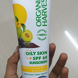 Organic Harvest Sunscreen With SPF 60